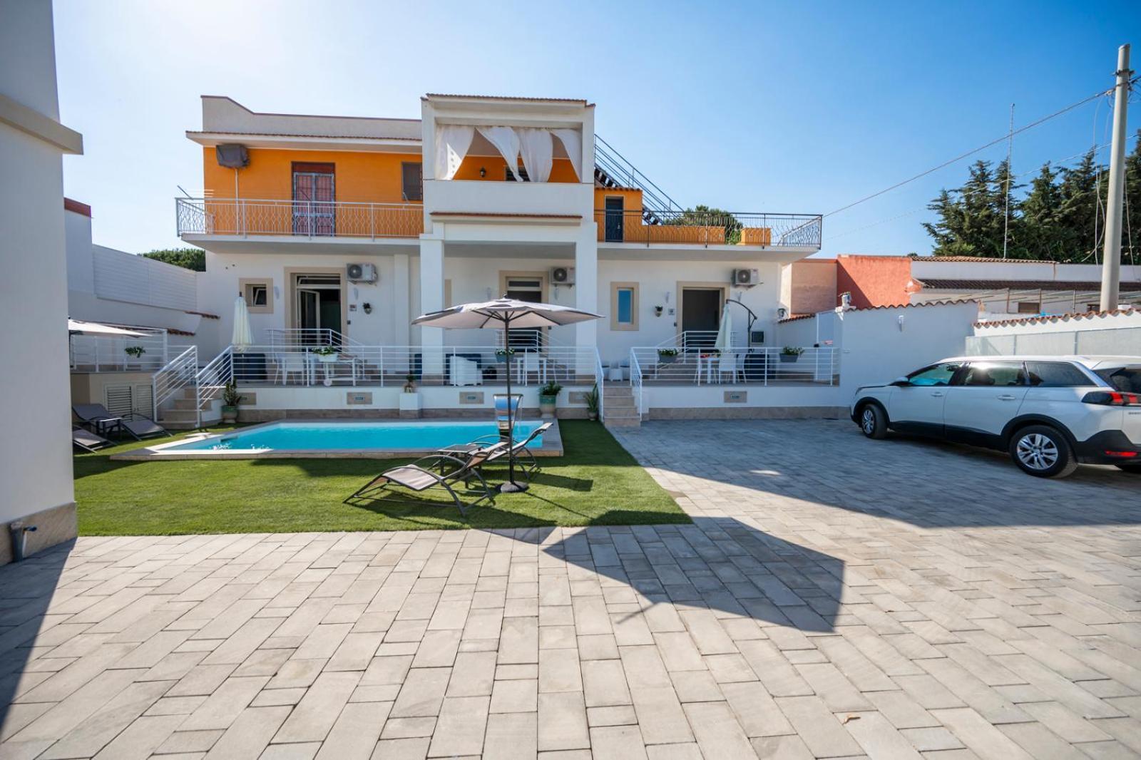 Апартаменты Profumi Di Sicilia - Фонтане-Бьянке Экстерьер фото